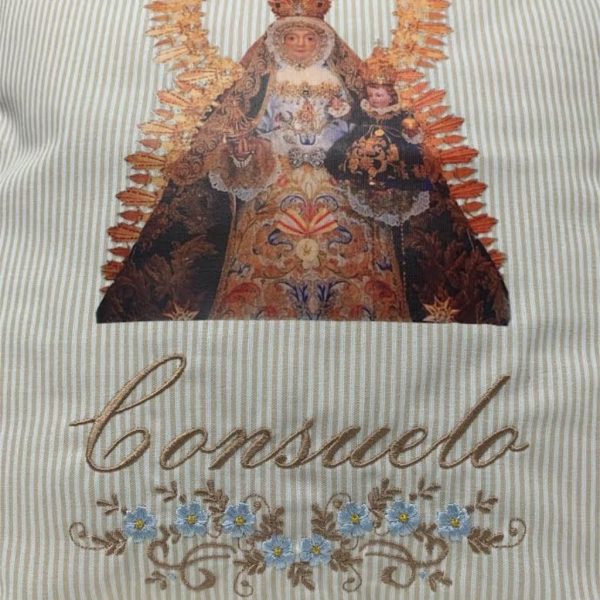 Cojín ¨Virgen de Consolación¨ ¡Personalizable! - Imagen 2