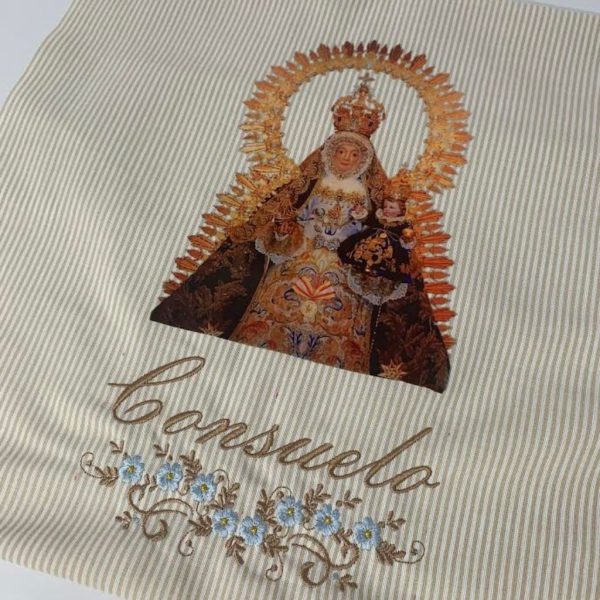 Cojín ¨Virgen de Consolación¨ ¡Personalizable! - Imagen 3