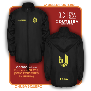 C.D. UTRERA - Chubasquero - Negro