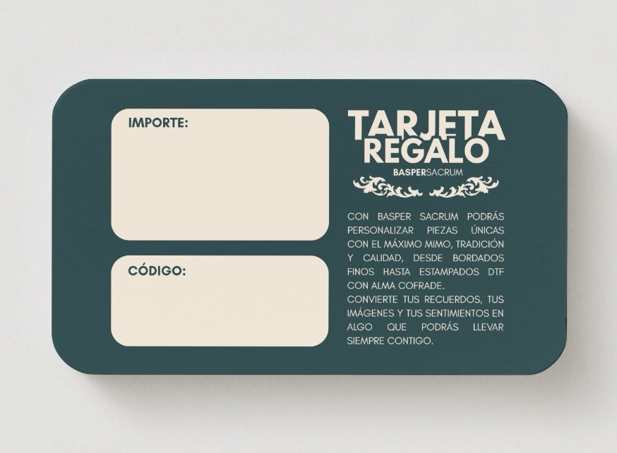 Tarjeta Regalo "Basper Sacrum" - Imagen 3